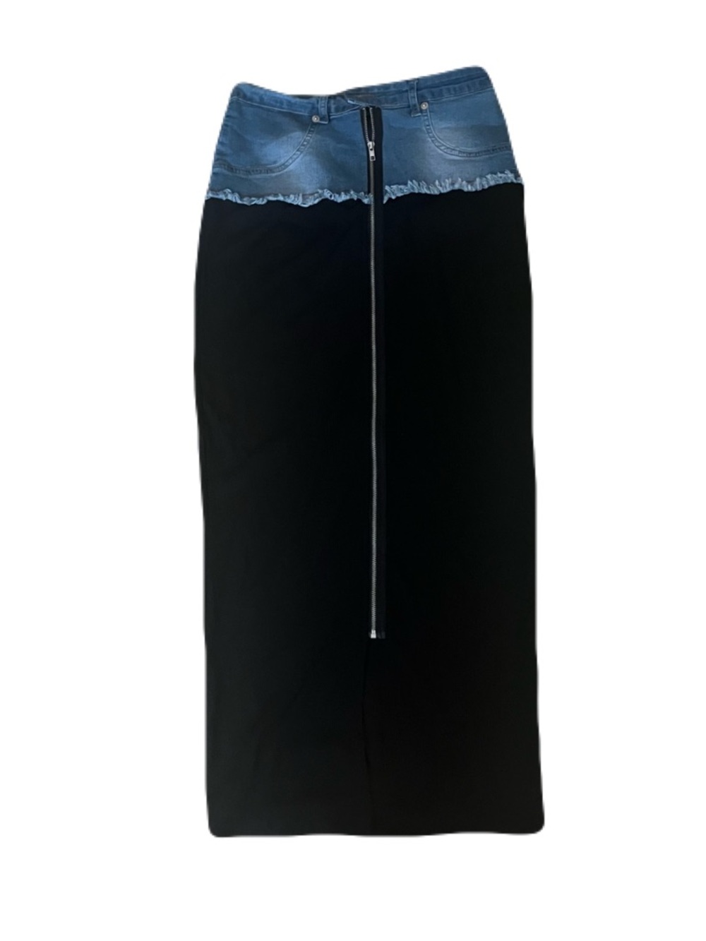 My cute skirt prob not for sale Bought for 6 sellin for 120 SWANK Black Maxi Sk